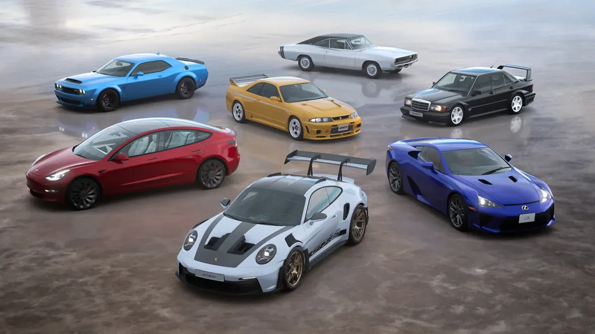 Complete Gran Turismo 7 Car List with All Vehicle Ratings and Classes