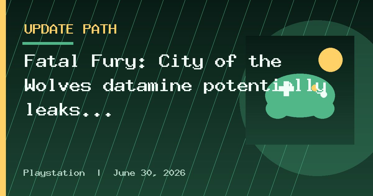 Fatal Fury: City of the Wolves datamine potentially leaks future DLC characters