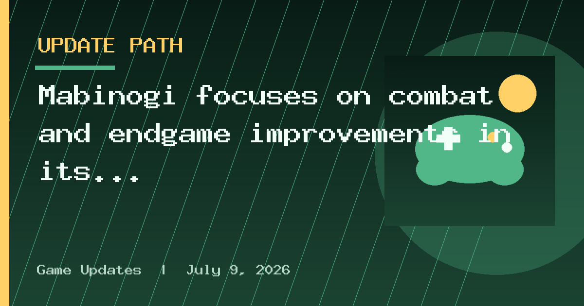 Mabinogi focuses on combat and endgame improvements in its Renovation Season 8