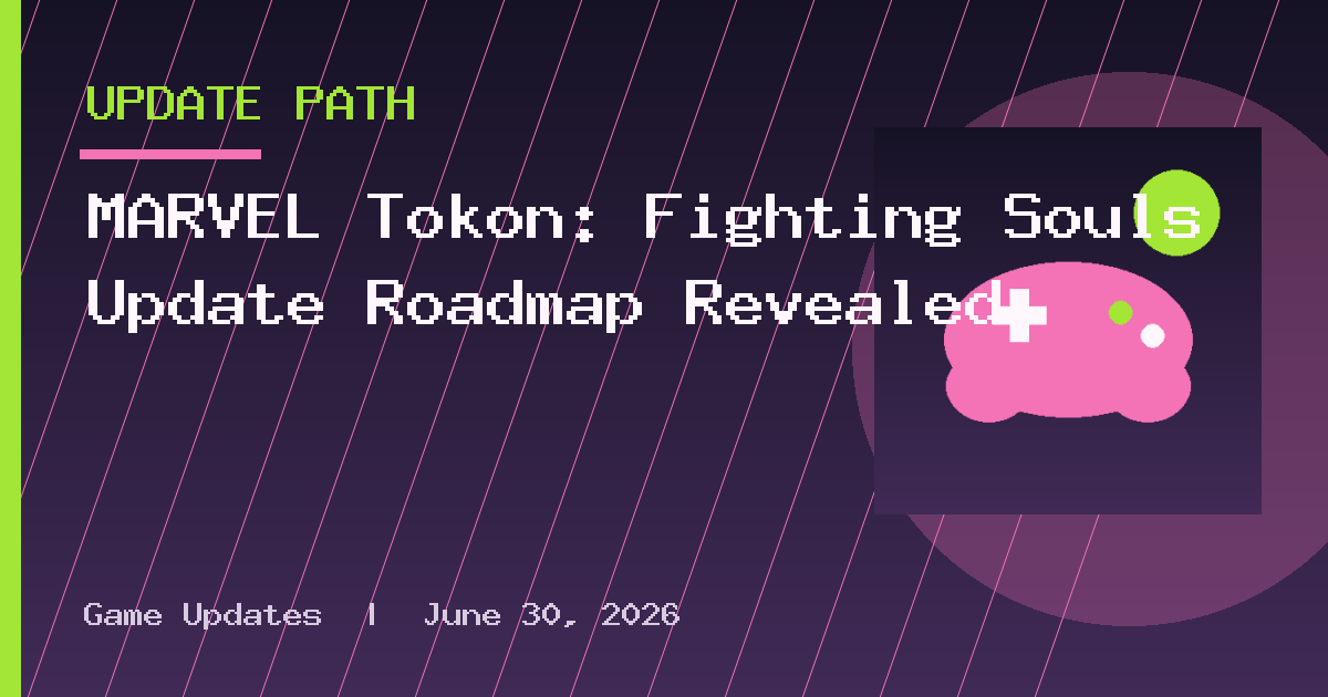 MARVEL Tōkon: Fighting Souls Update Roadmap Revealed