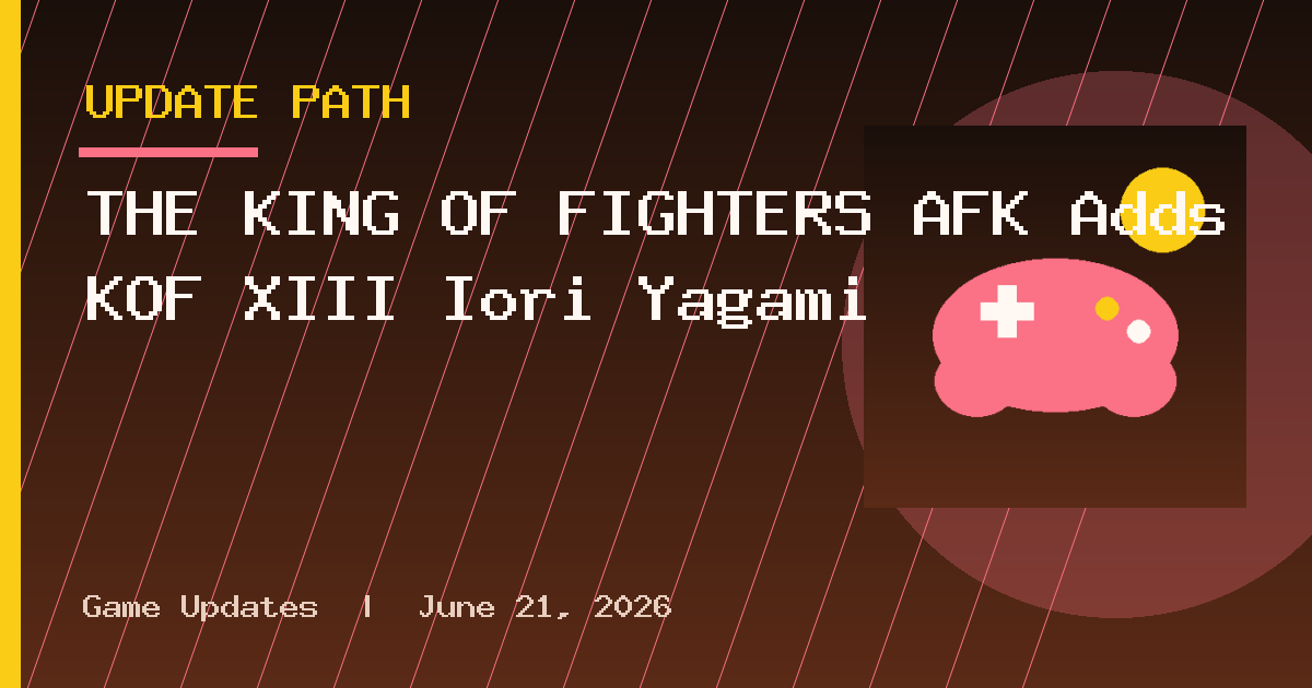THE KING OF FIGHTERS AFK Adds KOF XIII Iori Yagami