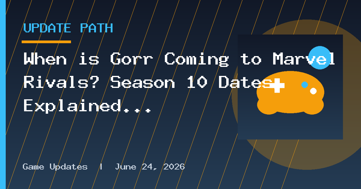 When is Gorr Coming to Marvel Rivals? Season 10 Dates, Explained